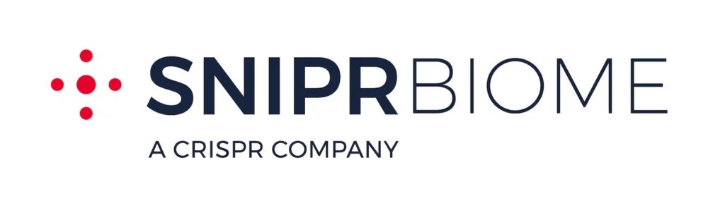 SNIPR Biome logo. Source: SNIPRBiome website.